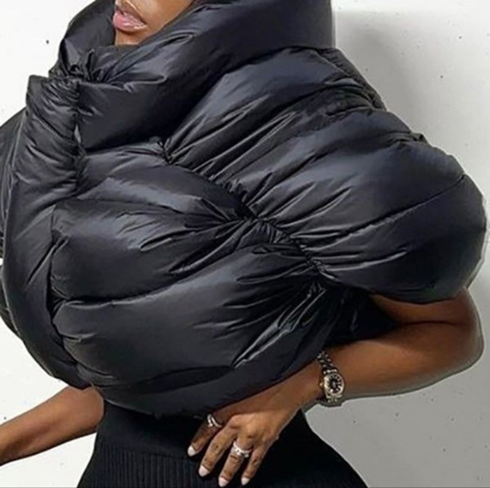Cropped puffer Jacket